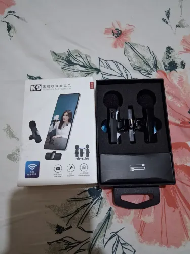 Microfone de lapela portatil para iphone