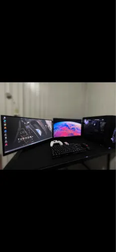 R$ 5.0000. Setup completo, Ryzen +Rtx 3060 12gb+ dois monitores+ periféricos Logitech