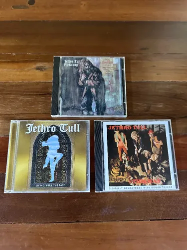 Jetro Tull - Lote c/ 3 CDS