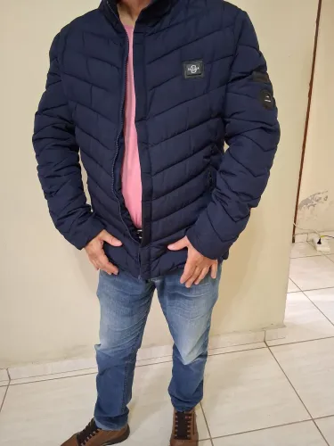 Jaqueta Masculina Azul Safira