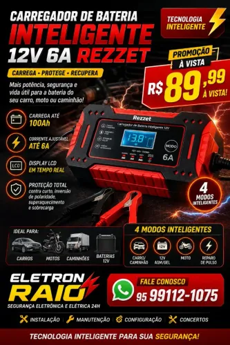 Carregador de bateria