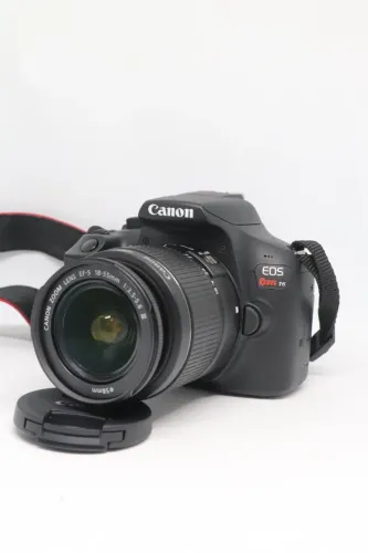 Canon Rebel T6 + Lente 18-55 + C/ Wifi + Cartão De Memória