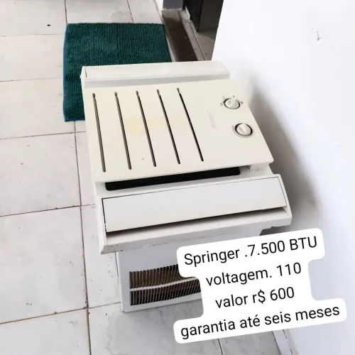 ar condicionado 7500 btus 110 volts