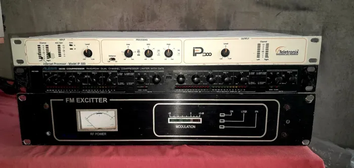 Transmissor Fm Plant 150 Watts + Processador + Compressor Fm
