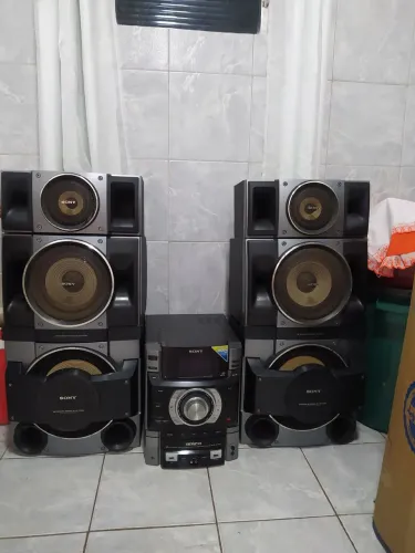 Seis Caixas acústicas do SONY GENEZI GTR8 