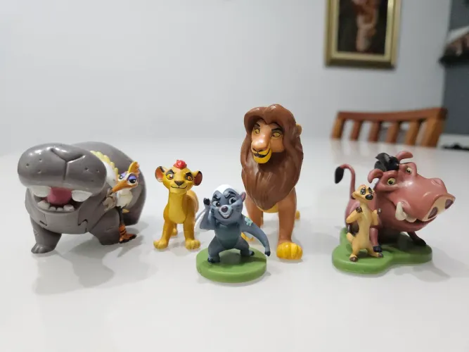Rei leão - miniaturas de colecionador