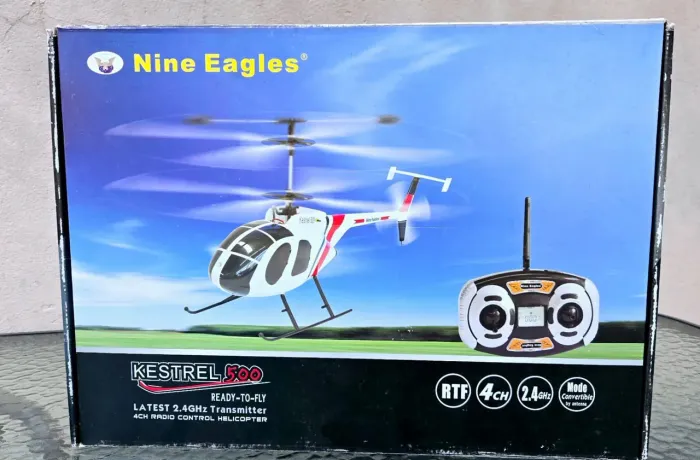 Helicoptero controle 4 canais kesttel 500 2.4ghz
