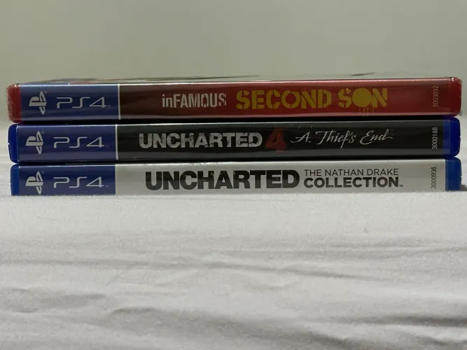 Jogos ps4 1 novo 2 usados