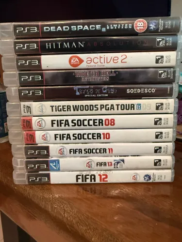 Lote jogos PlayStation 3 - $25,00 cada - VENDO APENAS LOTE COMPLETO!
