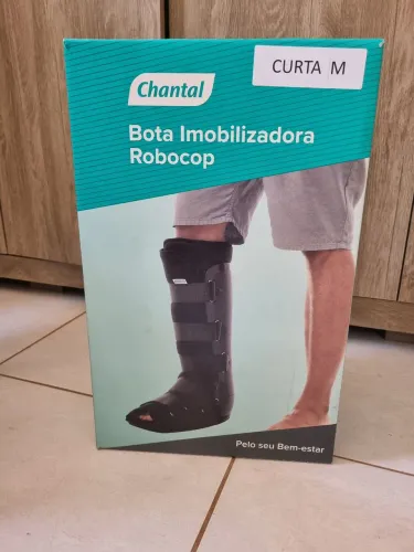 Bota imobilizadora Robocop