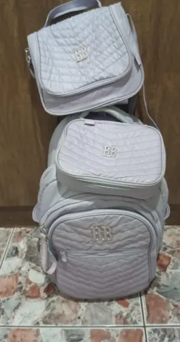Kit de mochila,Rebeca bom bom , original, 3 peças, na loja custa 800.00