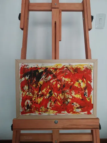 Quadro decorativo pintado à mão ,novo. Para venda ou troca.