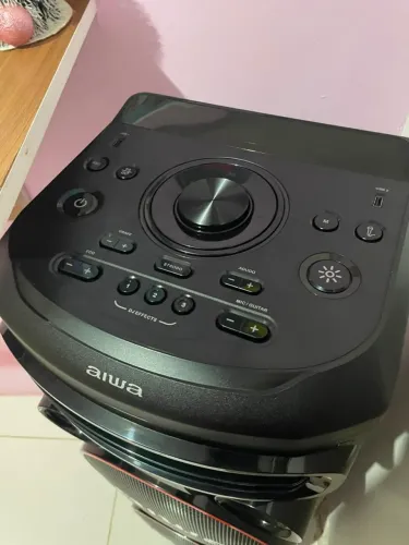 Caixa torre aiwa zerada 5 mês de uso