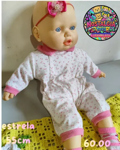 Kit bonecas bebe estrela