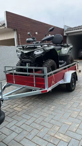 Carretinha para quadriciclo carga reboque