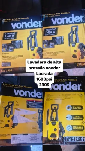Lavadora de alta pressão vonder