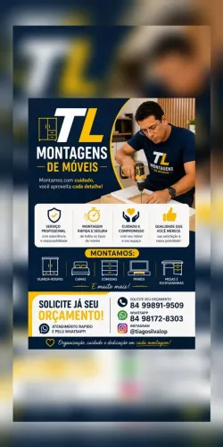 Montador de móveis zona norte RN