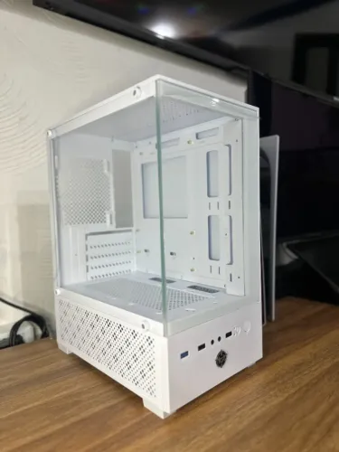 GABINETE GAMER TGT LEGION BRANCO - VISUAL MODERNO E ÓTIMO CUSTO-BENEFÍCIO