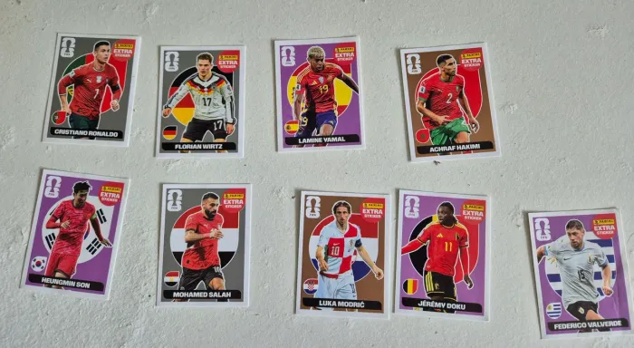 Figurinhas extras copa 2026