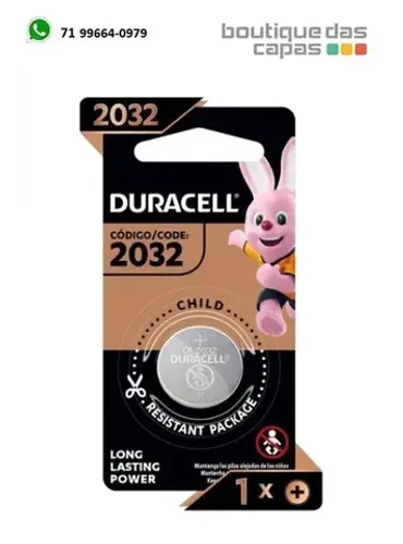 Pilha / Bateria Cr 2032 Duracell original -3v Lithium para balança de banheiro