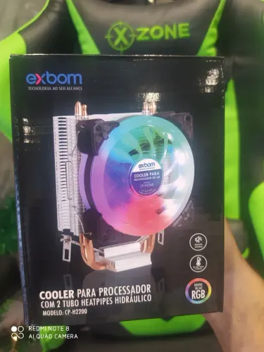 Cooler para processador com Rgb AMD/Intel 