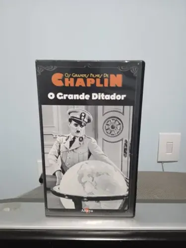 Charles Chaplin O Grande Ditador Vhs original 