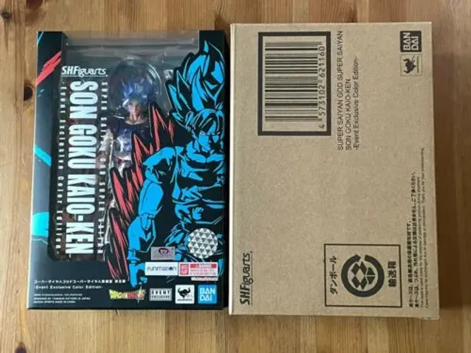 Shfiguarts Goku ssj bleu kaioken exclusivo Nycc