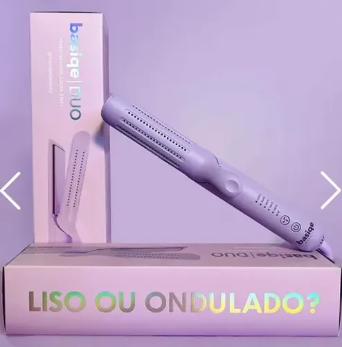 Prancha, chapinha Basiqe duo 2 em 1 original