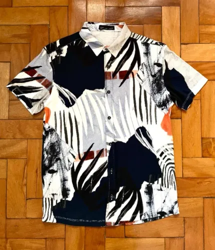 camisa estampada
