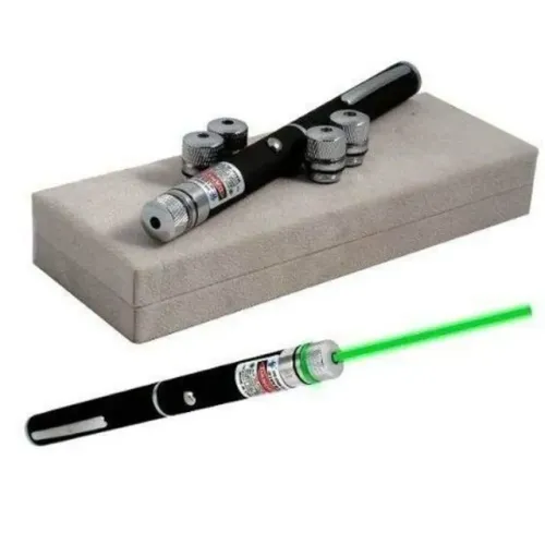 Caneta Laser Pointer Verde Lanterna Ponteiras Até 18km