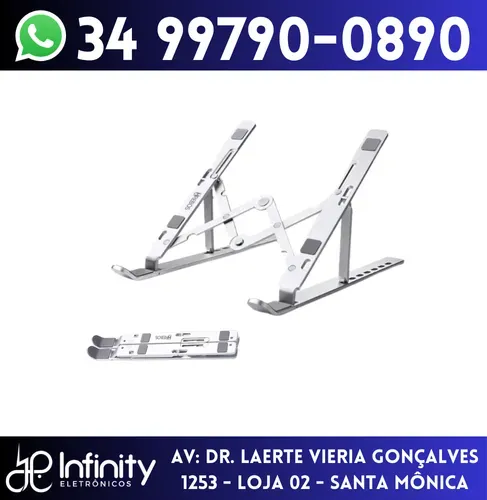 Suporte para Notebook com Ajuste de Altura 