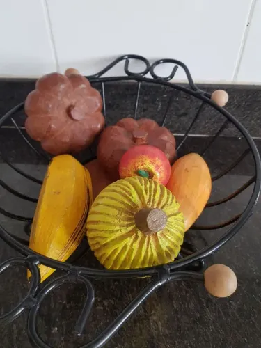Fruteira de mesa Redonda