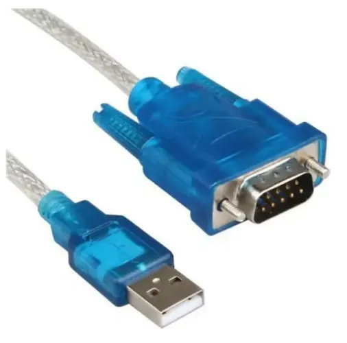 Cabo Serial db9 Pinos macho X usb