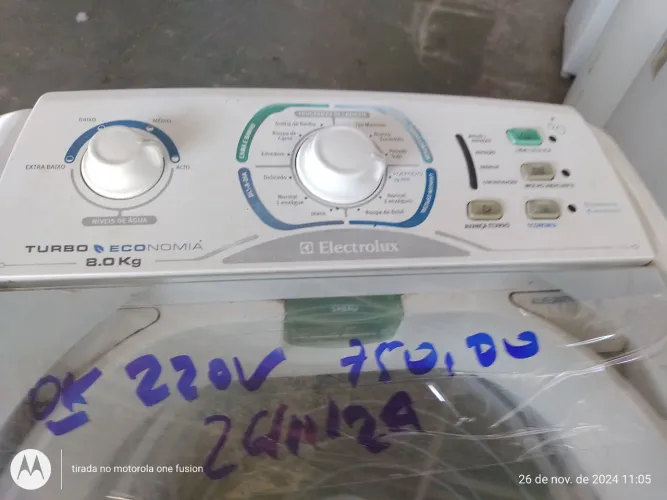 LAVADORA ELECTROLUX LTE08 220V