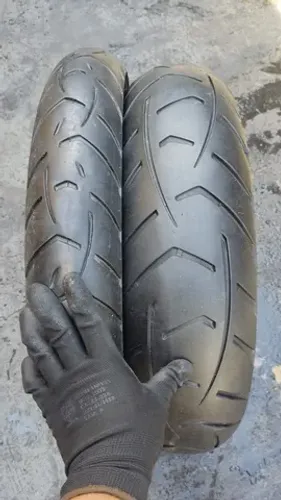 Par pneu usado Metzeler Tourance Next 150/70-17 100/90-19