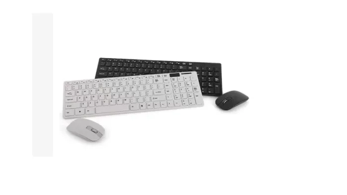 Kit Teclado Mouse Wireless Sem Fio Usb Computador Notebook
