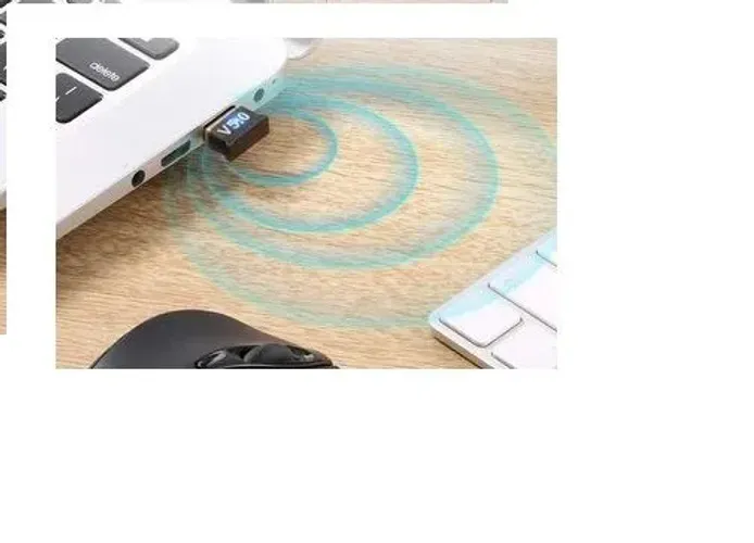 Adaptador Bluetooth USB V5.0 para PC, Notebook, Mouse, Teclado, Fone de Ouvido