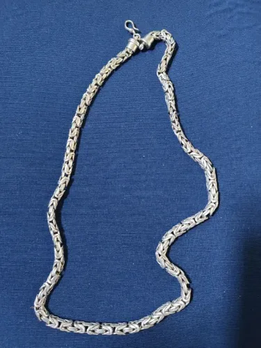 Cordão de Prata bali Masculino luxo
