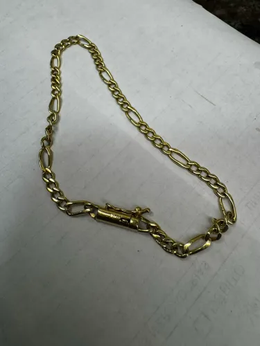 PULSEIRA DE OUTRO MACIÇA 7.74G 23CM