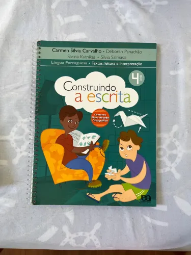 Livro Construindo a escrita 4 ano 