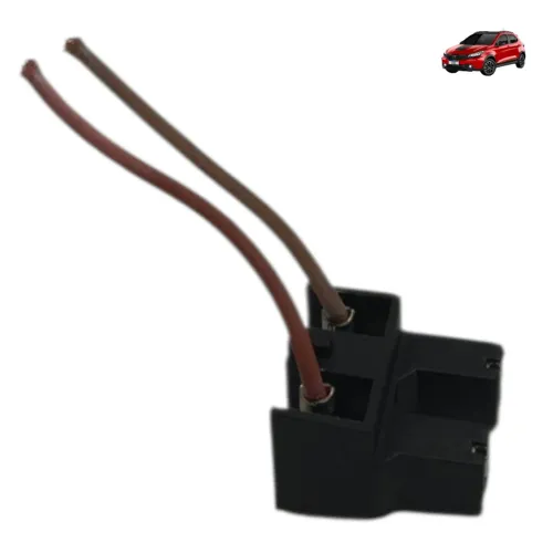 Plug Conector Lâmpada Farol Baixo Fiat Argo 2019 2020 2021