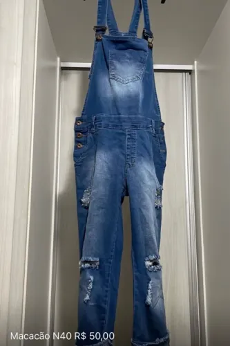 Macacão jeans