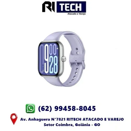 Smartwatch Xiaomi Redmi Watch 5 GPS  Bluetooth - Lançamento 2025 