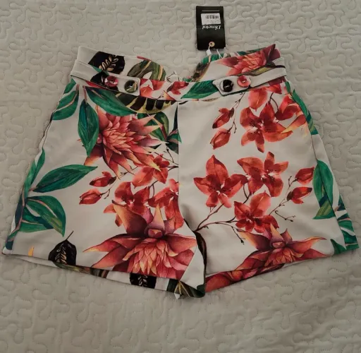 Short tecido D?metal