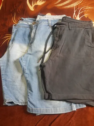 Bermuda masculina35 real as 3 bermudas