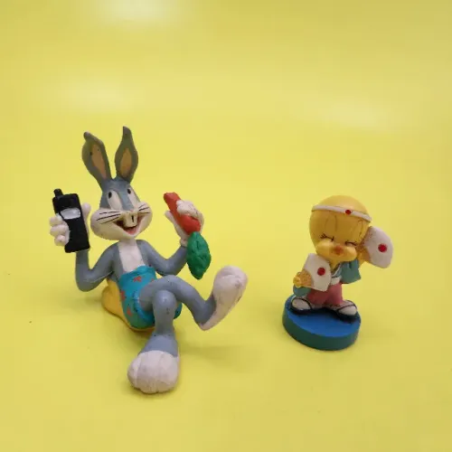 ANTIGAS miniaturas - Pernalonga e Piu- piu