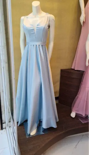 Vestido Longo de Festa Azul Serenity P