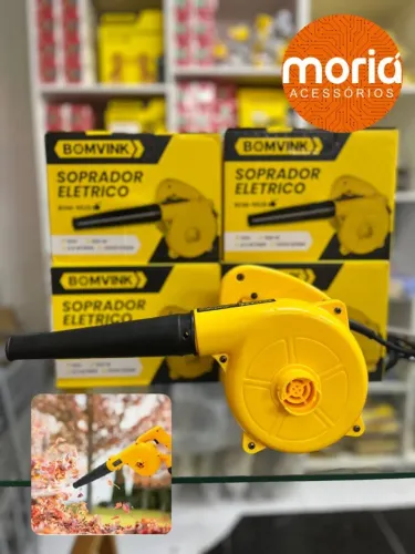 Soprador Aspirador Elétrico Sucção de Resíduos 950W