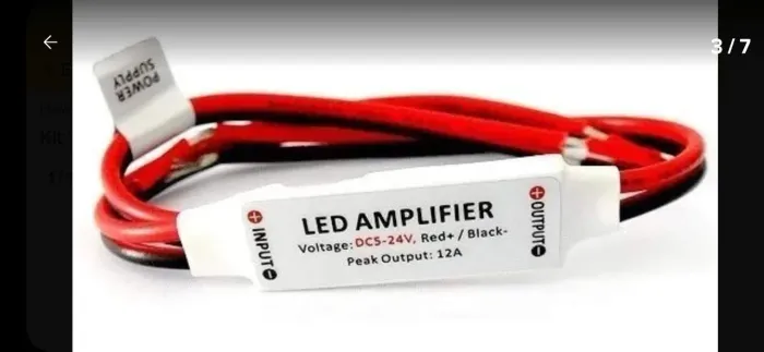 2x Amplificadores LED DC5-24V 12A - Novo!