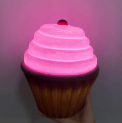 Abajur Luminária Cupcake Imaginarium